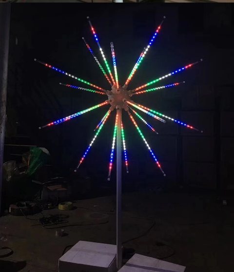 Internally Controlled Firework Light Christmas decoration light by JKPARKRIDES