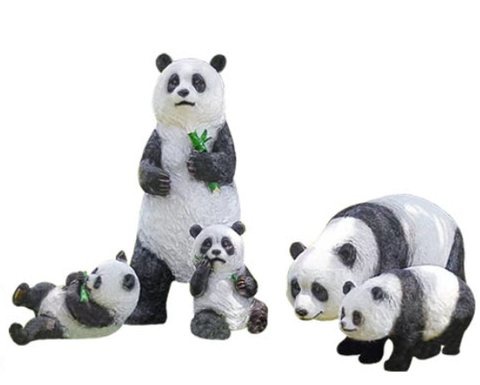 Panda Family Christmas decoration light by JKPARKRIDES