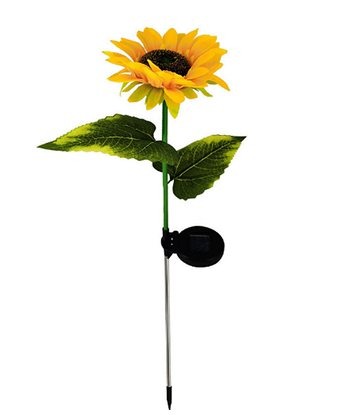 Solar Sunflower Christmas decoration light by JKPARKRIDES