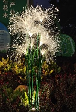 Fibre Optic Reed Light Christmas decoration light by JKPARKRIDES
