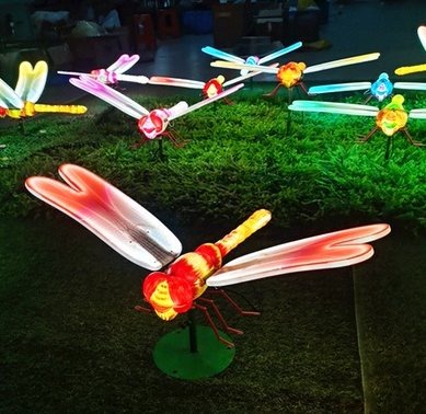Dragonfly Christmas decoration light by JKPARKRIDES
