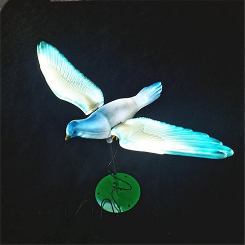 Dove Christmas decoration light by JKPARKRIDES
