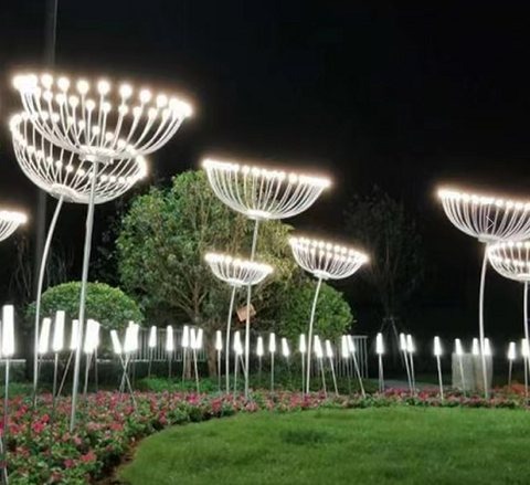 Dandelion Petal Light Christmas decoration light by JKPARKRIDES