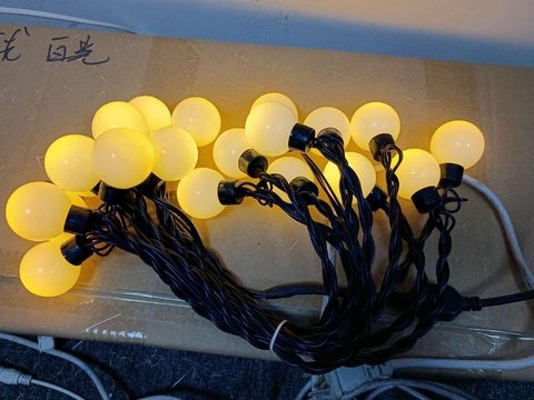 String Ball Light Christmas decoration light by JKPARKRIDES