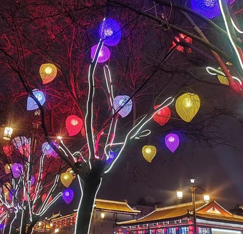 Heart Christmas decoration light by JKPARKRIDES