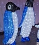 Penguin Christmas decoration light by JKPARKRIDES
