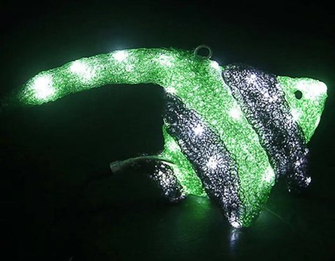 Fish Christmas decoration light by JKPARKRIDES