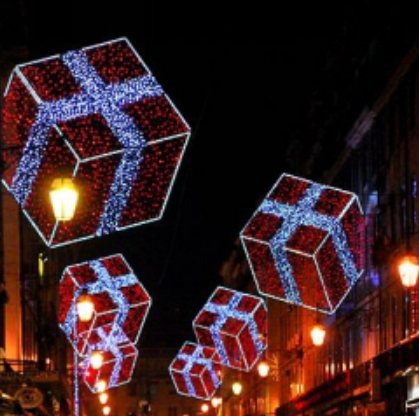 Gift Box Christmas decoration light by JKPARKRIDES