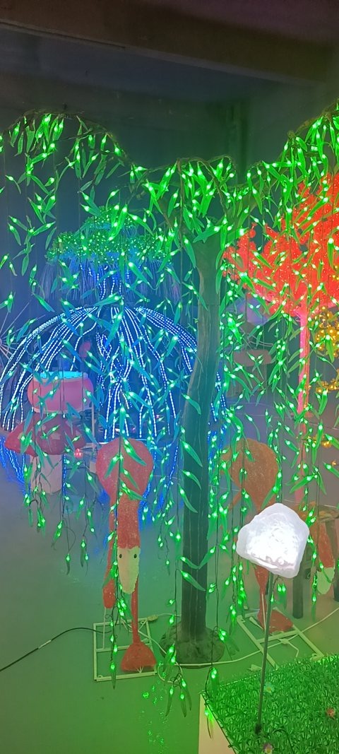 Willow Tree Christmas decoration light by JKPARKRIDES
