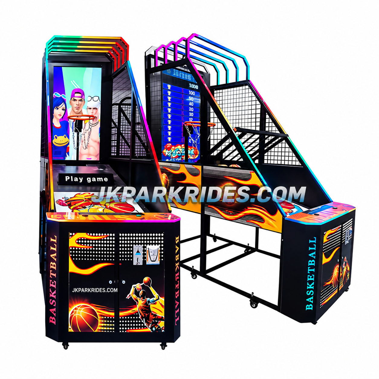 Trendy Luxury Basketball Shooting Machine — JKPARKRIDES product image