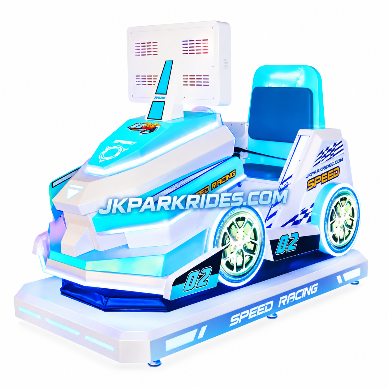 Cool Children Racing Game Machine — JKPARKRIDES product image
