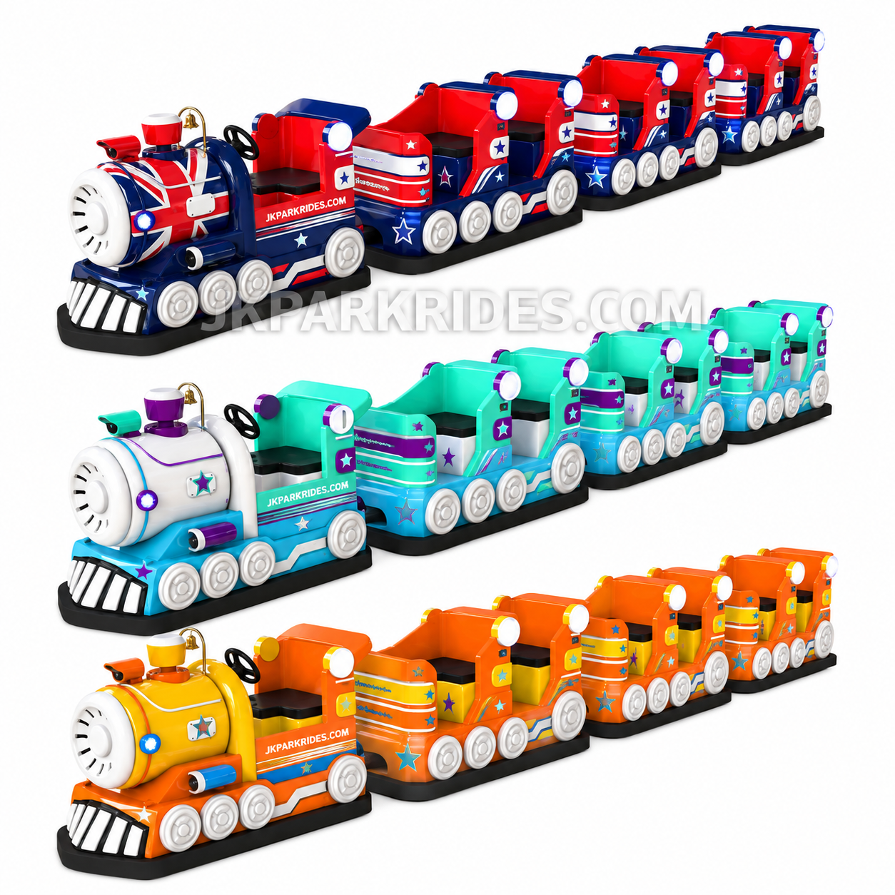 Amusement Commercial Ride On Children Indoor Electric Train For Shopping Mall — JKPARKRIDES product image