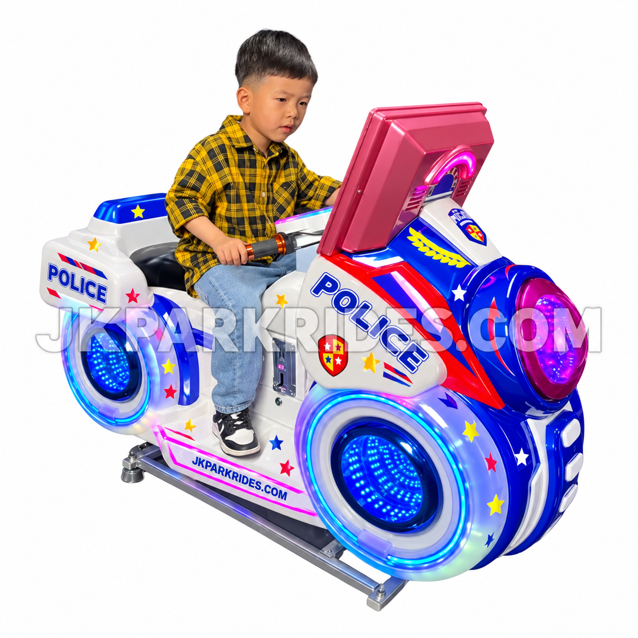 Custom Amusement Machine Coin Operated Kiddie Ride Machine Kids Ride Swing Machine — JKPARKRIDES product image