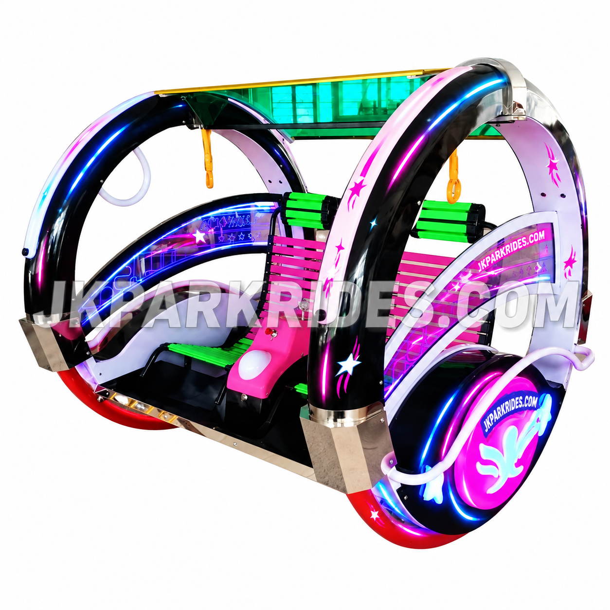 Custom High Quality Children Capacity Indoor Playground Happy Rolling Car Amusement Ride — JKPARKRIDES product image