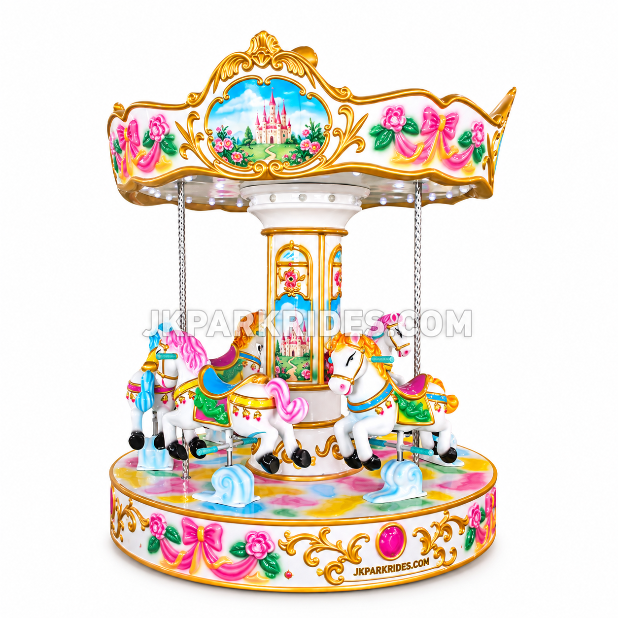 Dream Palace Six People Turning Horses — JKPARKRIDES product image