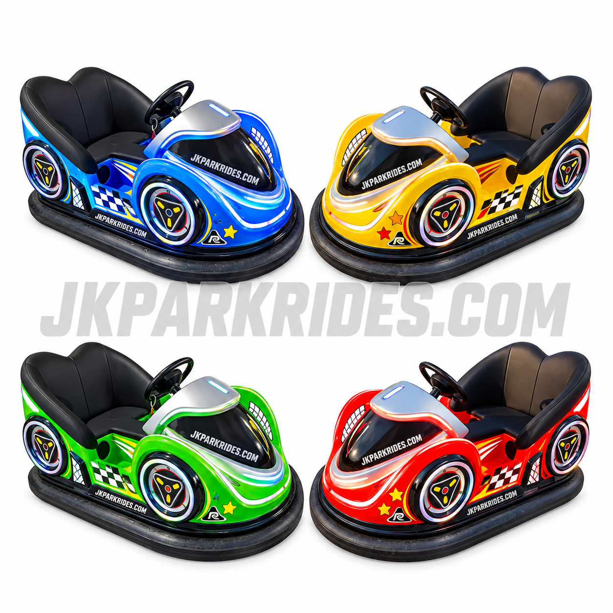 Factory Sale Top Outdoor Amusement Car Spin Games Amusement Park Rides Kids Adult Rides Bumper Car — JKPARKRIDES product image