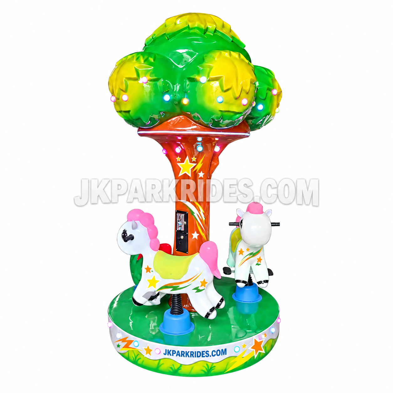 Forest Adventure - Three seater Carousel Shake Car — JKPARKRIDES product image