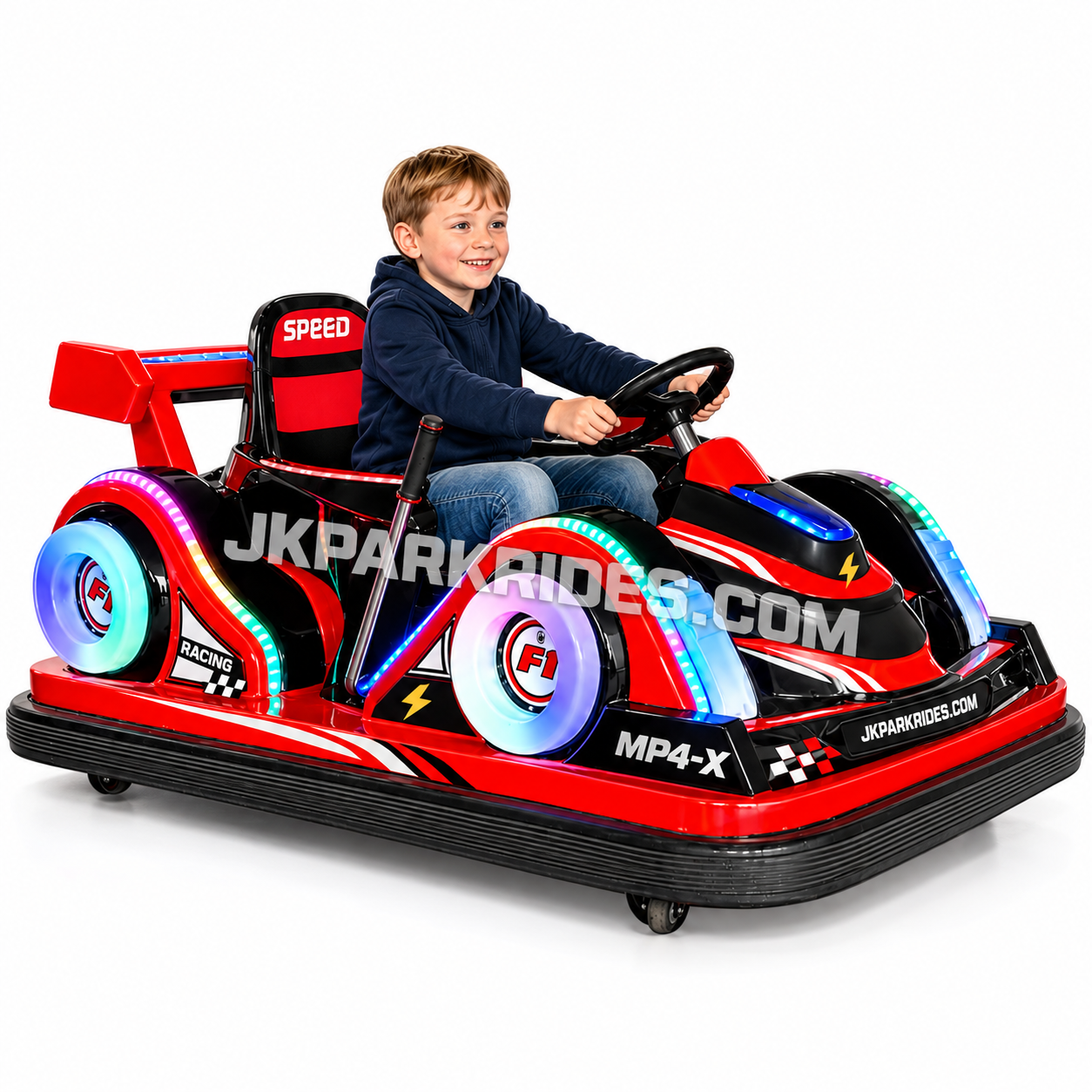 Long Lasting Battery, Low Speed Safety Design, Profitable Electric Amusement Rides for Outdoor Square — JKPARKRIDES product image
