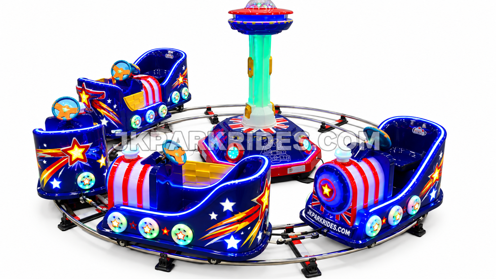 New children's mini electric train amusement park ride mini rail train children ride electric train for sale — JKPARKRIDES product image