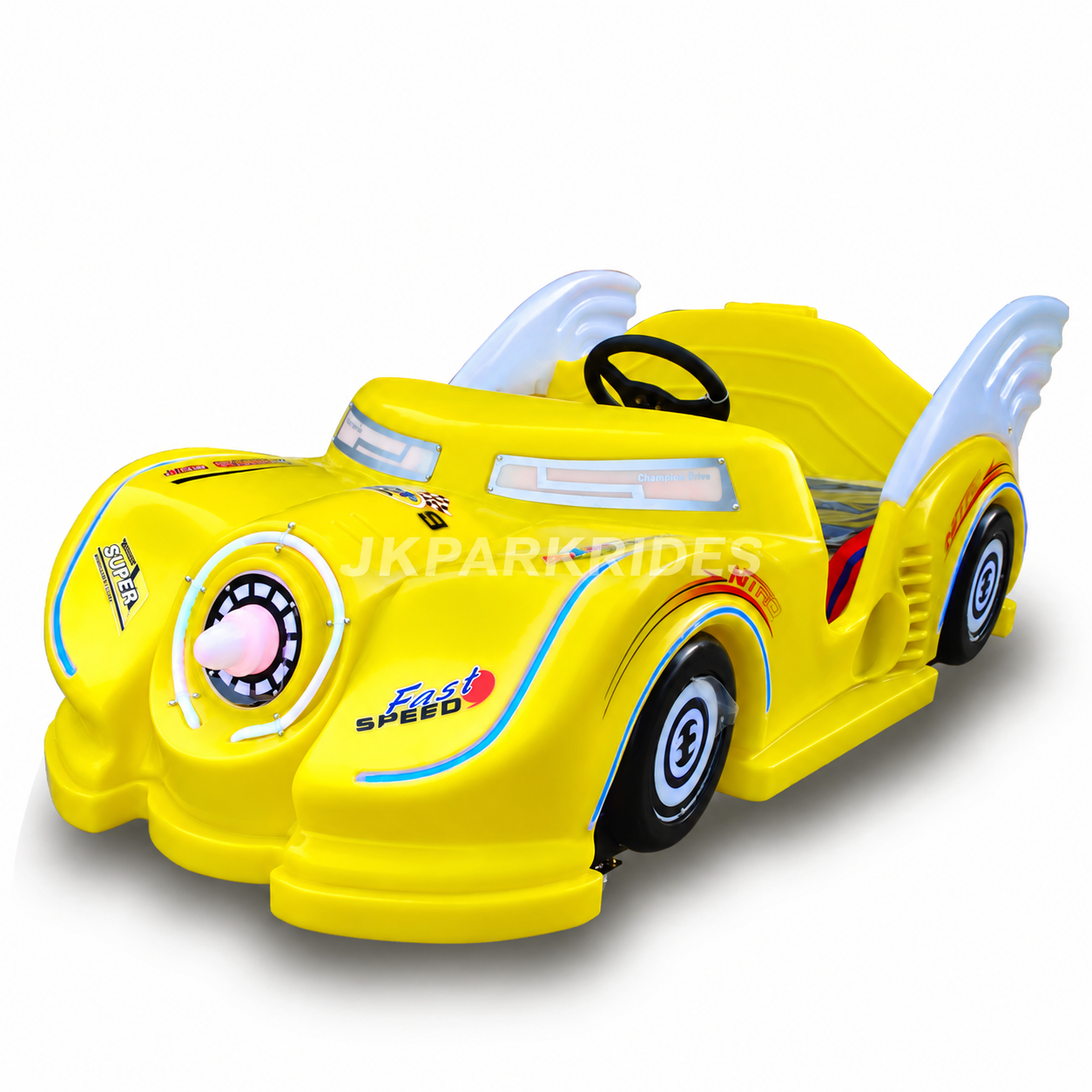 Two-Person Battery Sports Car — overall equipment view