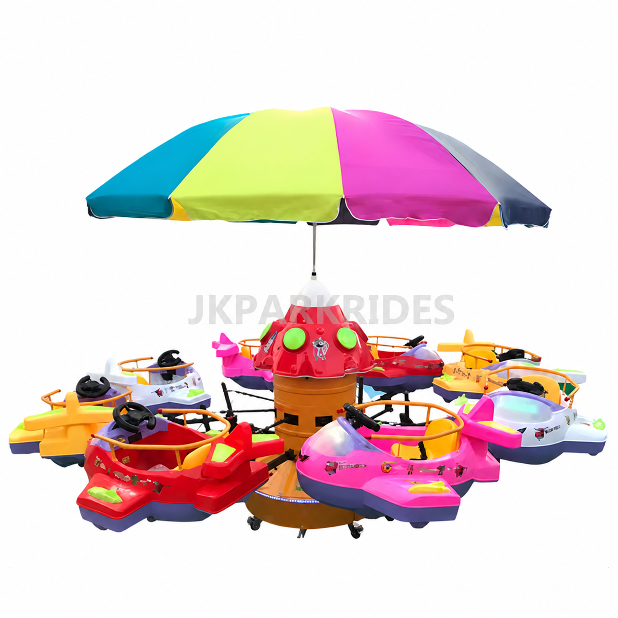 Electric Turntable Swing Car — JKPARKRIDES product image