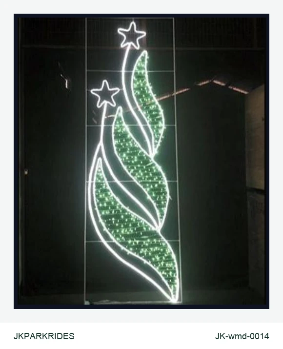 Festive Illuminated Arch lighting product, JKPARKRIDES SKU JK-wmd-0014
