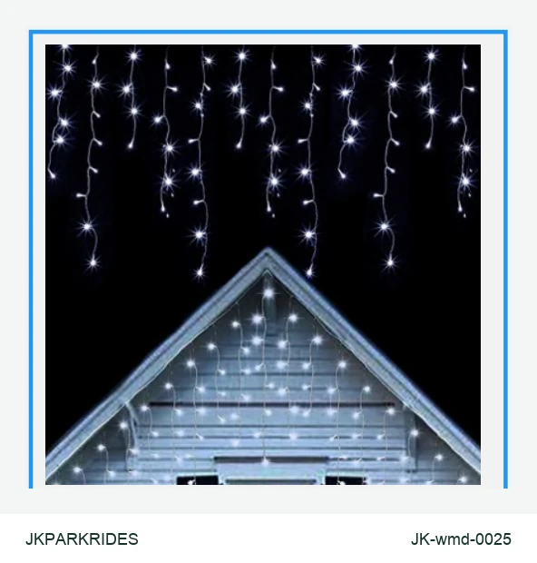 LED Icicle Lights lighting product, JKPARKRIDES SKU JK-wmd-0025