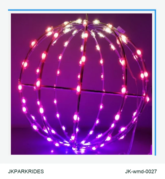 LED String Ball Lights lighting product, JKPARKRIDES SKU JK-wmd-0027