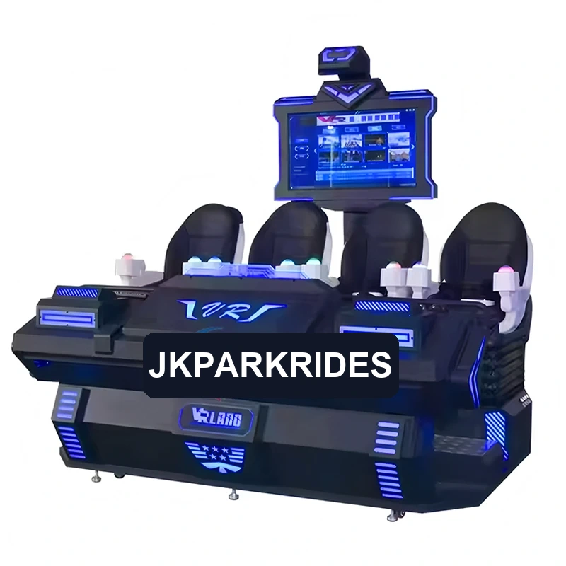 4-Seat VR Spacecraft Simulator — overall equipment view