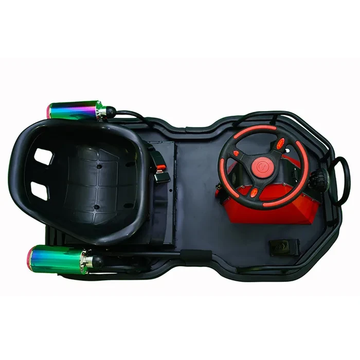 Crazy Racing Electric Go-Kart — overall equipment view