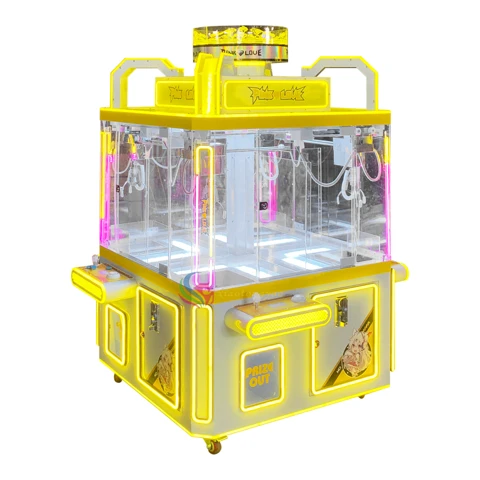 Four Player Claw Prize Machine — overall equipment view