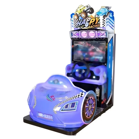 32 Inch LCD Racing Simulator — overall equipment view