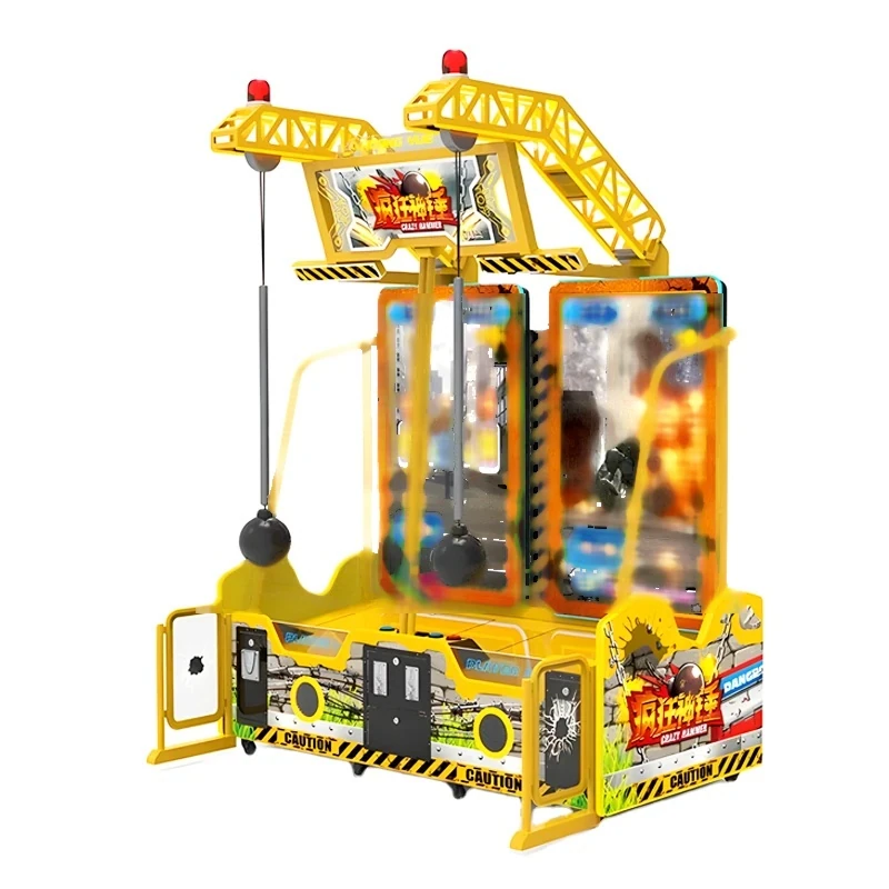 Crazy Hammer Arcade Game — overall equipment view