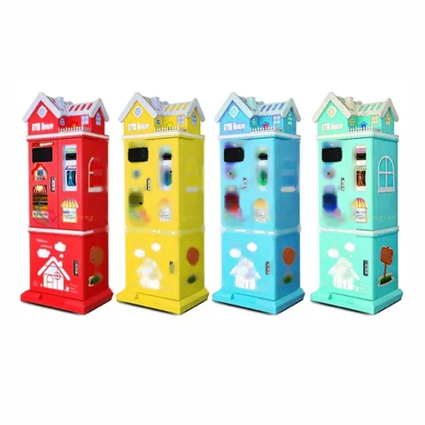 Desktop Self-Service Coin Exchange Machine — overall equipment view