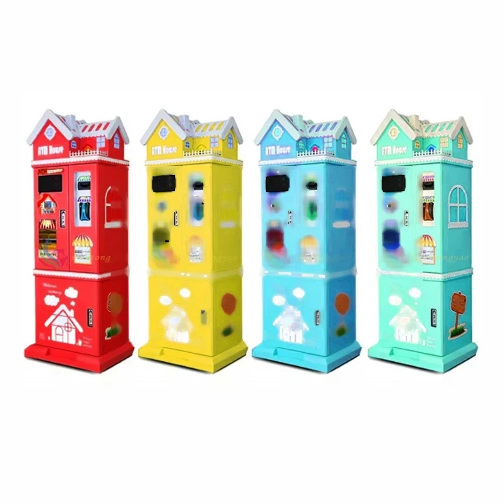 Desktop Self-Service Coin Exchange Machine — overall equipment view