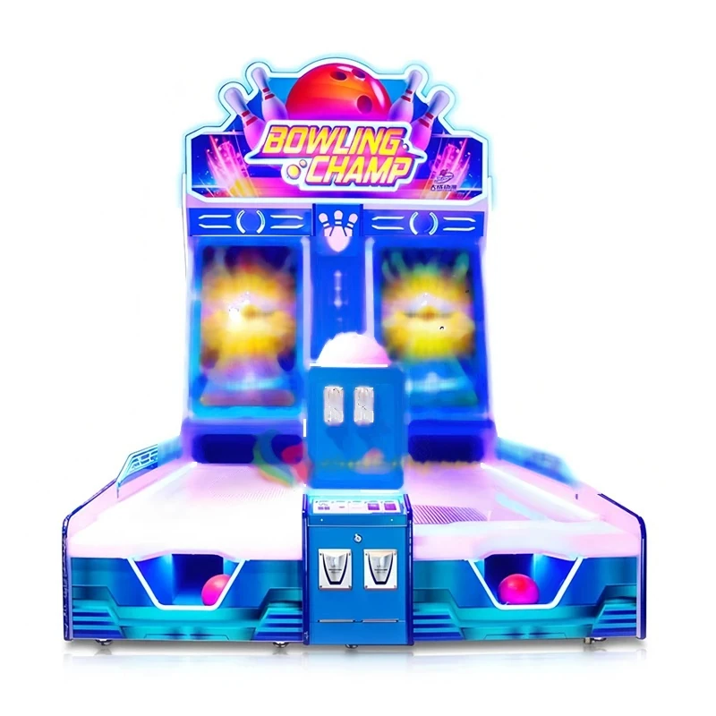 Bowling Champion Two-Player Arcade Machine — additional view of the equipment