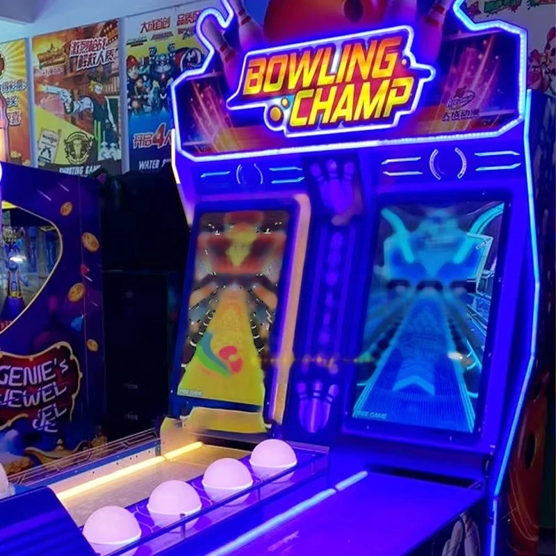 Bowling Champion Two-Player Arcade Machine — additional view of the equipment