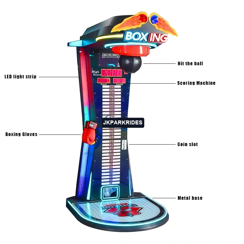 Boxing King Strength Tester — additional view of the equipment