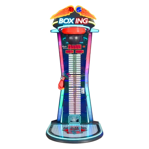 Boxing King Strength Tester — overall equipment view