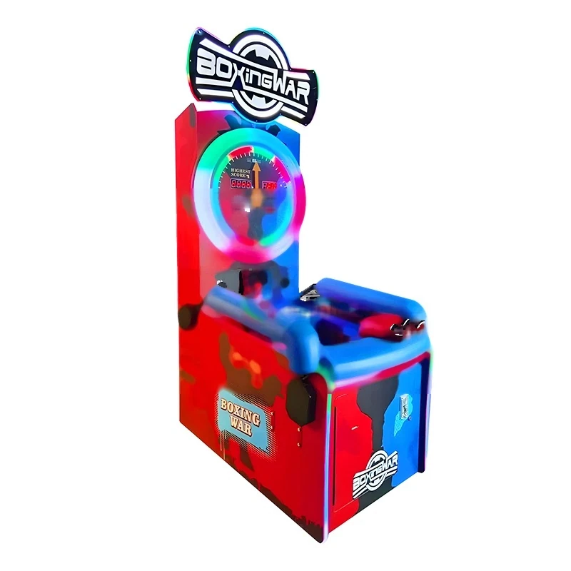 Coin Operated Boxing Force Tester — additional view of the equipment