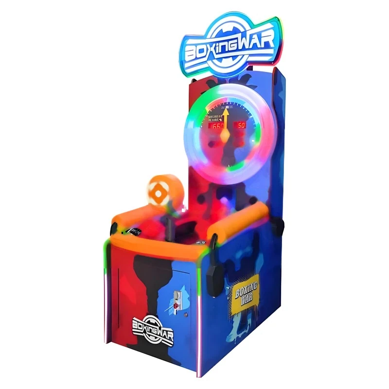 Coin Operated Boxing Force Tester — additional view of the equipment