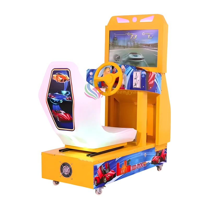 Children’s Racing Arcade Simulator — overall equipment view