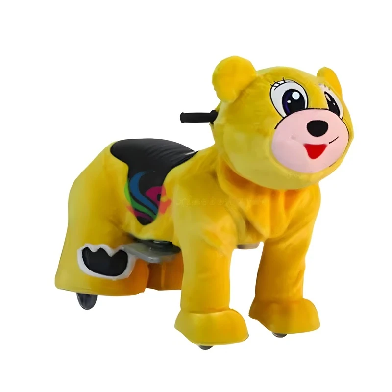Animal Shaped Electric Riding Scooter — overall equipment view