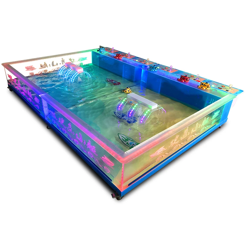 Children's play equipment, remote-controlled submarines,Equipment Pool. commercial,Multiplayer — additional view of the equipment