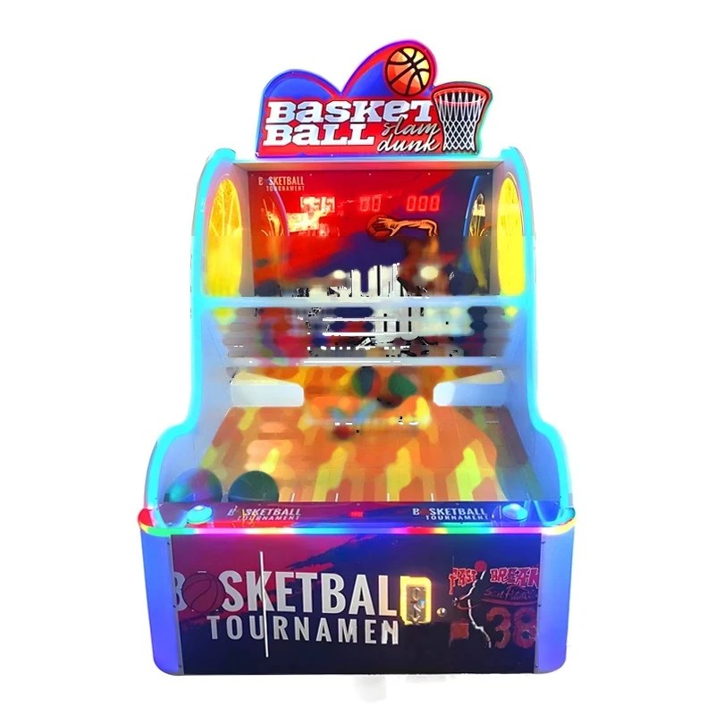 Street Basketball Arcade Game Machine — overall equipment view
