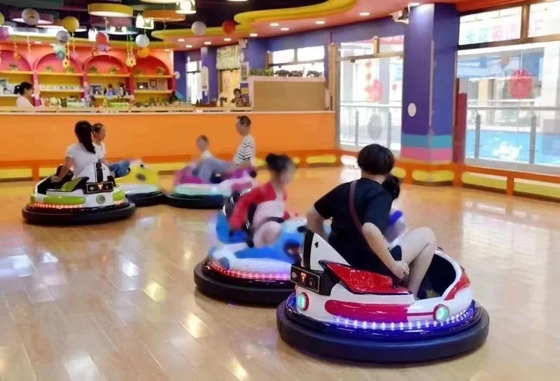 Battery Operated UFO Bumper Car — additional view of the equipment