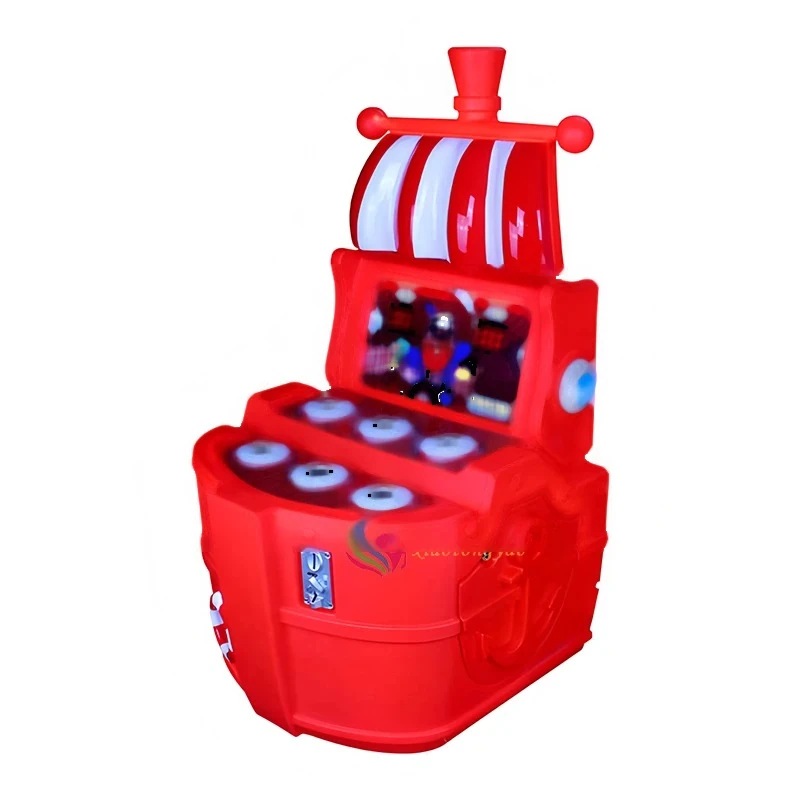 Pirate Ship Groundhog Arcade Machine — additional view of the equipment
