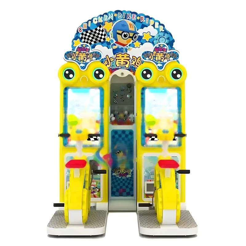 Coin Operated Fitness Racing Bike — overall equipment view