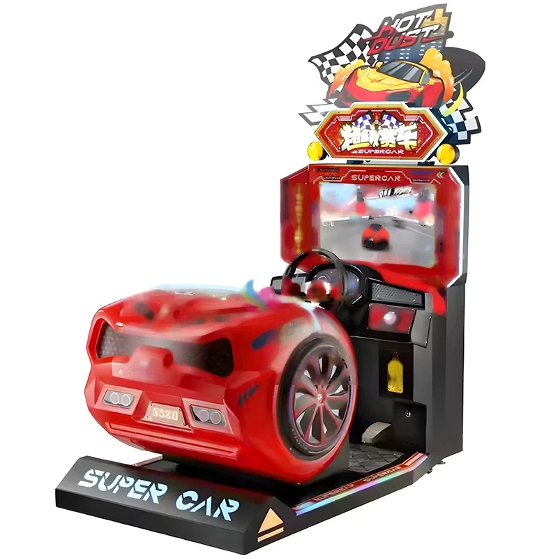 Commercial Racing Simulator Arcade — overall equipment view
