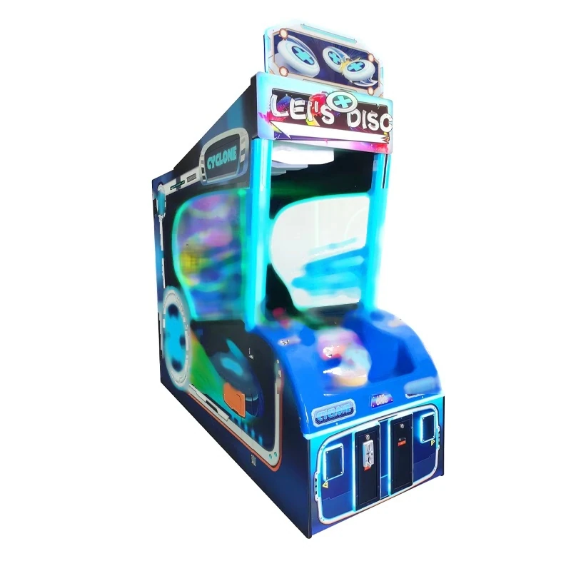Flying Saucer Ticket Arcade Game — additional view of the equipment
